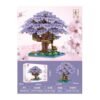 Violet Cherry Blossom Tree Medium