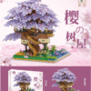 Violet Cherry Blossom Tree Large
