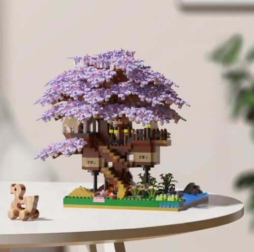 Violet Cherry Blossom Tree Large