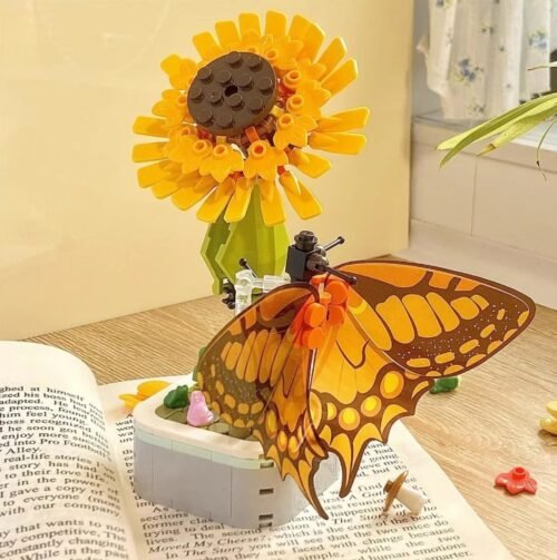 Sunflower-Butterfly