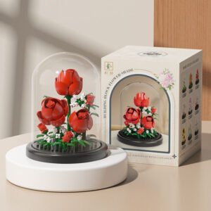 Dust Cover Red Rose