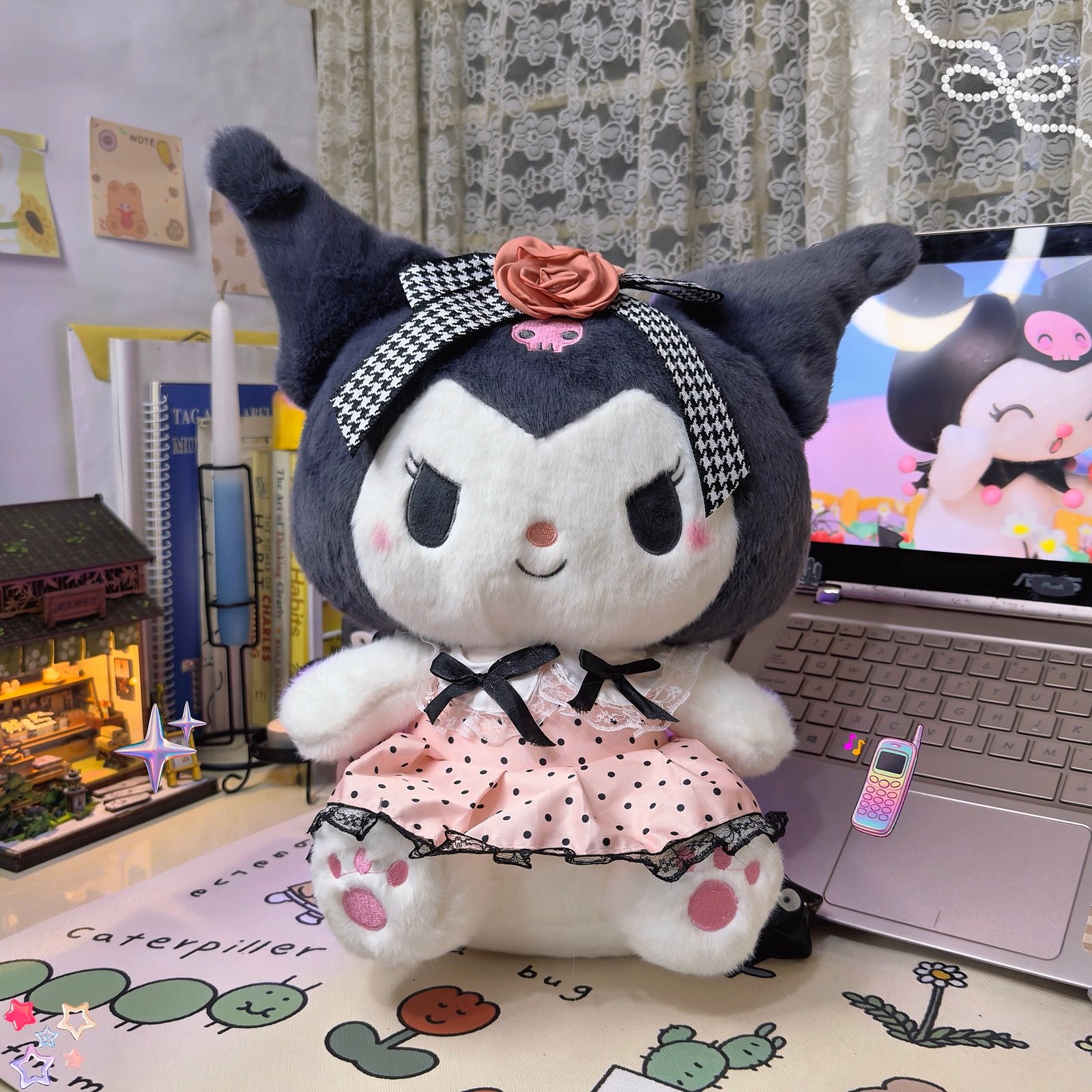 IMG_3496 Kuromi Black 35cm - Image 1