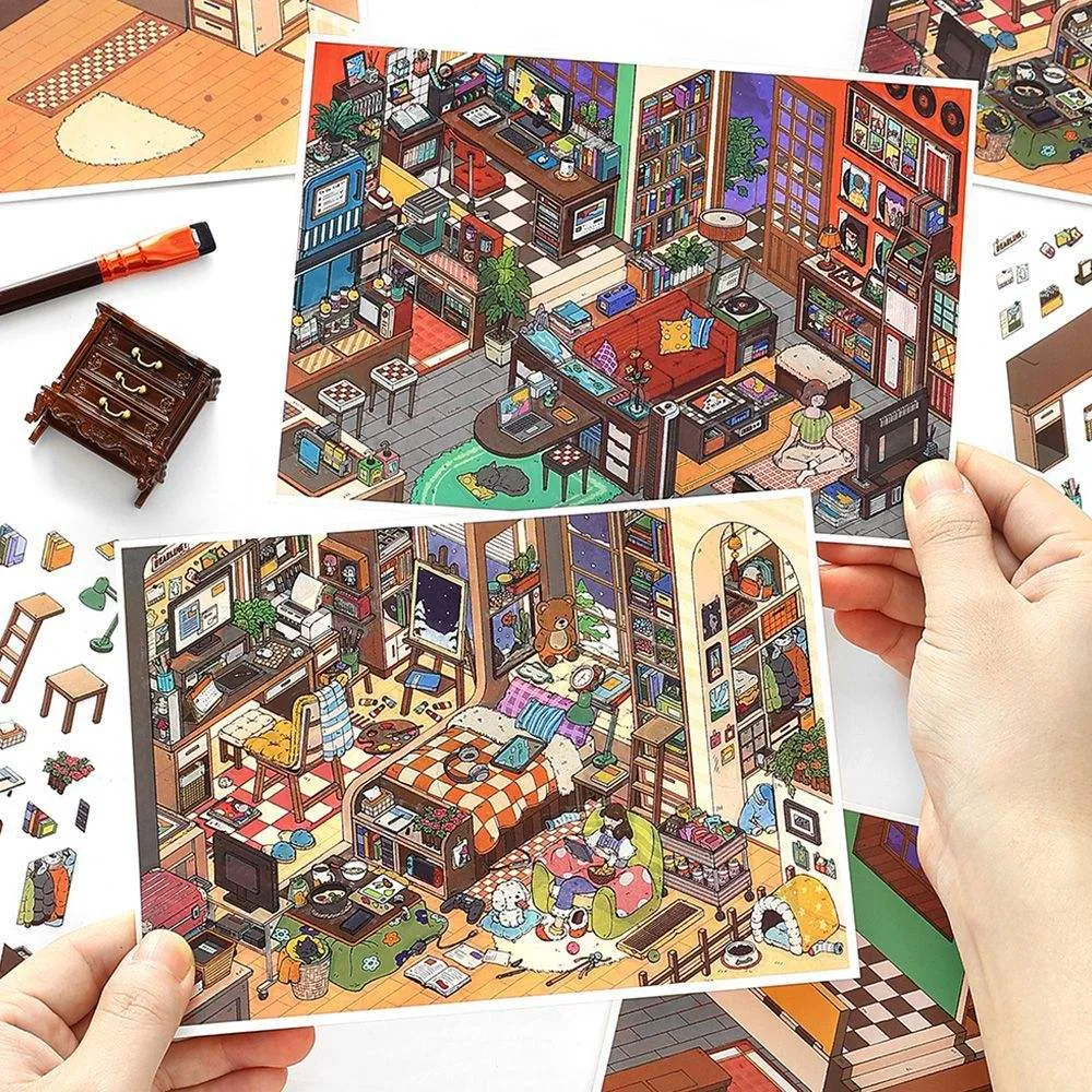 sticker-3-main My Little House Series - Image 1