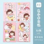 A5 Notebooks - 4 Pieces/Pack - Image 6