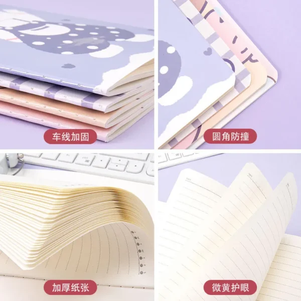 A5 Notebooks - 4 Pieces/Pack - Image 2