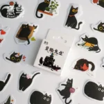 Mr. Black Cat - 46 Pieces/Pack
