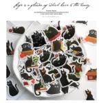Mr. Black Cat - 46 Pieces/Pack - Image 2