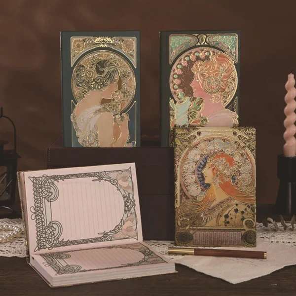 Retro European-Style Diary - Image 5